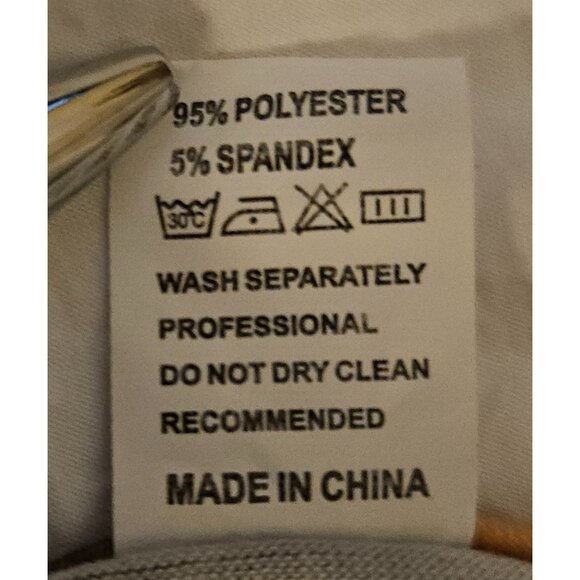 Tiger Print Long Sleeve Top With Front Zipper Detail By Chaos Monkey Large Polye - Picture 4 of 5